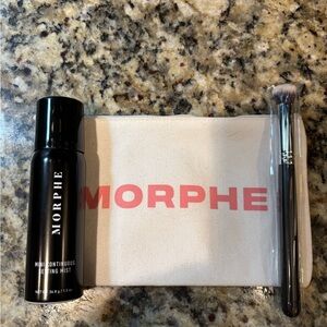 Morphe Mini Setting Spray and Concealer Brush
